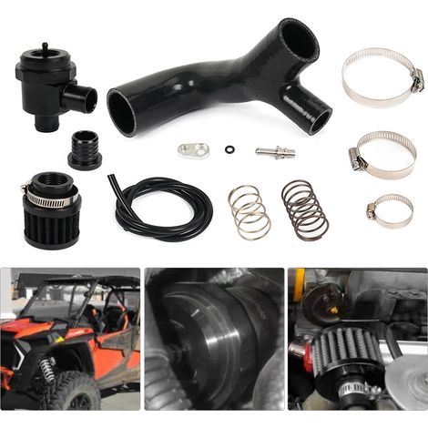 Kit de conversion de soupape de décharge de pression automobile compatible avec le VTT Can-Am Maverick X3 R, tube en silicone pour soupape de décharge de pression (1/5)