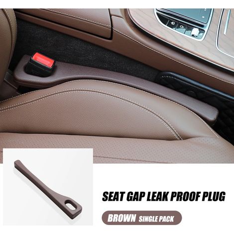 (marron) Bande de remplissage pour sièges auto, bouchons de couture latérale, joint anti-fuite et anti-chute, accessoires de style intérieur pour voiture (1/5)