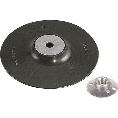 Wolfcraft WS Schleifpad mit M14-Mutter 115 mm (2450000) (1/2)