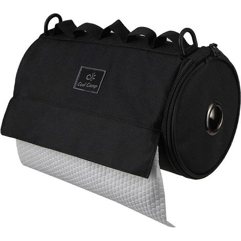 Porte-rouleau de papier toilette en forme de machine à sous, en plastique, facile à installer, compatible avec les rouleaux de papier toilette standard, blanc (1/5)
