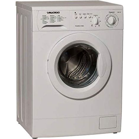SanGiorgio S5611C lavatrice Caricamento frontale 8 kg 1000 Giri min Bianco (1/2)