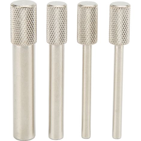 Kit de Calage D'arbre à Cames de Moteur Jeu de Goupilles de Verrouillage de Synchronisation de Moteur 4 Pièces Métal Argent Haute Dureté de Remplacement pour Citroen 1.4 1.6HDi. (1/5)