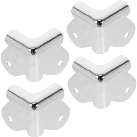 4 protège-coins pour meubles, fer, triangulaire, pour meubles (1/5)