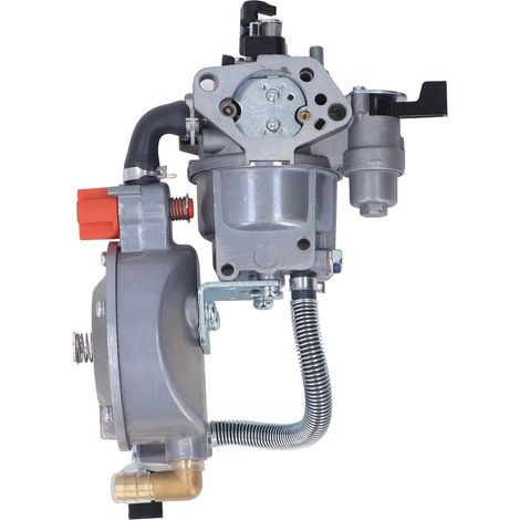 Carburateur bi-carburant gaz essence LPG NG kit conversion 5-7KW pour moteur pompe à eau GX390 188F génératrice (1/5)