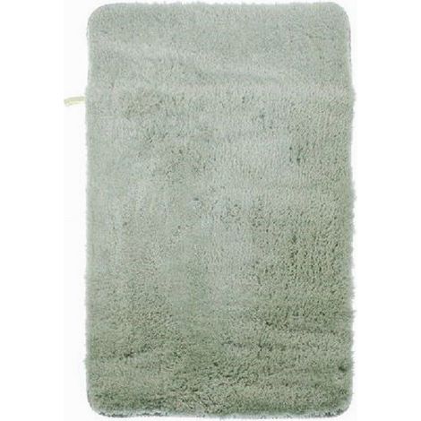 Trade Shop - TEPPICH WEICHE STOFFMATTE FÜR BADEZIMMERMÖBEL 45X70CM GRÜNE FARBE 79923 - (1/2)