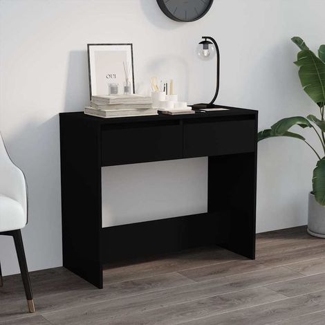 vidaXL Table console Noir 89x41x76,5 cm Acier (1/5)
