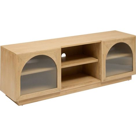 Base lousada beige a 2 ante e 3 ripiani 160x40cm - Atmosphera créateur d'intérieur