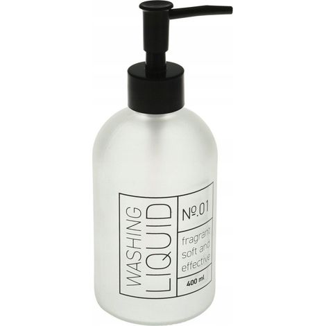 Bathroom Solutions Dispensador de Jabón Elegante Blanco 400 ml