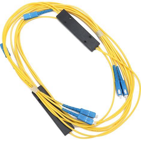 2 répartiteurs de fibre optique 1x2  perte d'insertion : 3,8 dB max.  uniformité du canal : 0,6 dB max. (1/5)