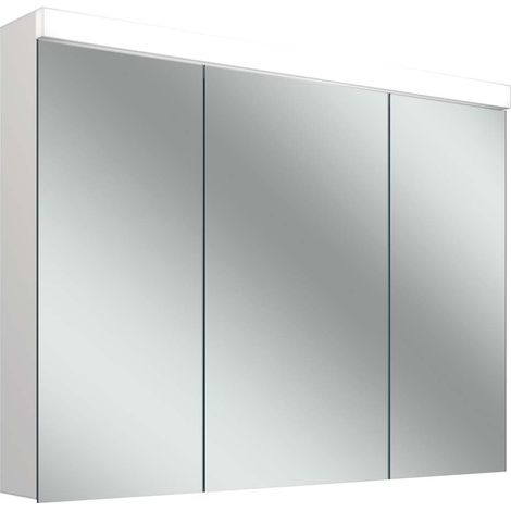 Schneider LOW basic 15 LED Armoire de toilette avec éclairage, 3