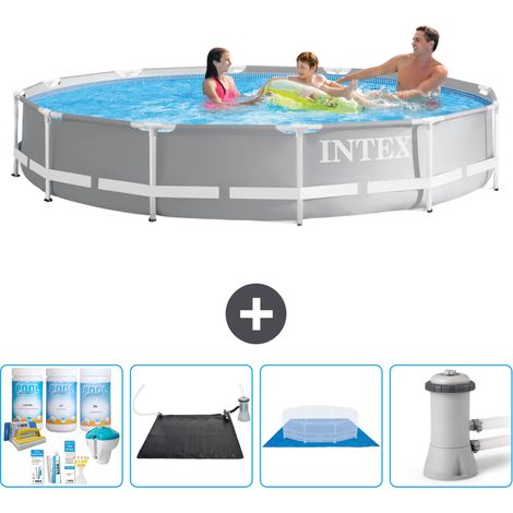 Prism Frame Pool Rund - 366x76 cm - 5-teilig S21046 (1/5)