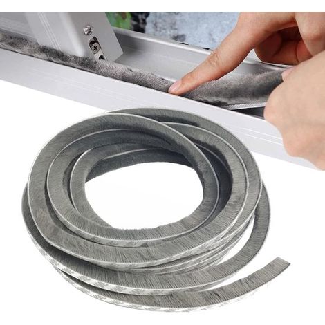 Porta scorrevole con guarnizione a spazzola - Multifunzionale - 10 metri