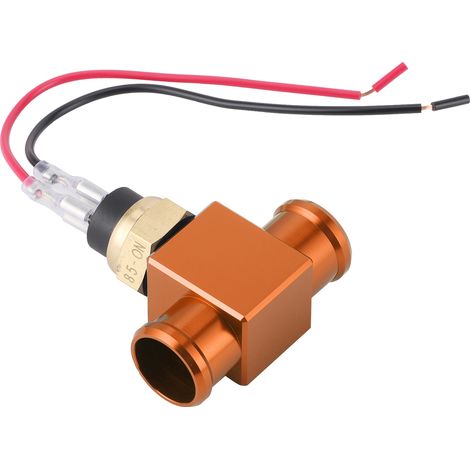 Thermostat-Wassertemperaturschalter, Kühlerlüfter-Temperatursensor für Motorrad, ATV, Geländefahrzeug (Orange) (1/5)