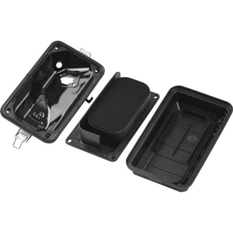 Pack de Filtre à Air avec Boîtier - Compatible Honda GX160 GX170 - pour Généralateurs 2KW à 3KW - Assemblage MDF + Métal Noir 376g (1/4)