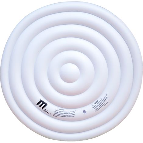 Aufblasbare Thermoabdeckung für runde MSpa Whirlpools 8 Personen