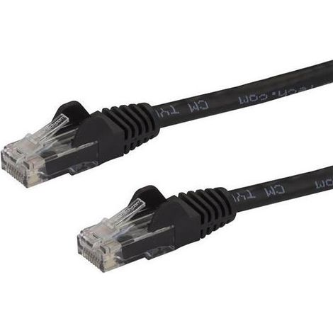 Startech cable patch Cat6 negro 1,5 m RJ45 (1/2)