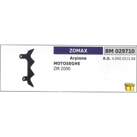 Arpón ZOMAX para motosierra ZM 2000 029710