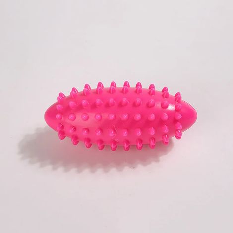 Balle de massage plantaire en PVC à picots, idéale pour soulager la douleur liée à la fasciite plantaire, aux points de déclenchement et à la technique Shiatsu (01327)