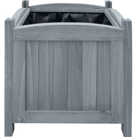 Maison Exclusive - Garten-Hochbeete 2 Stk. 30x30x30 cm Massivholz