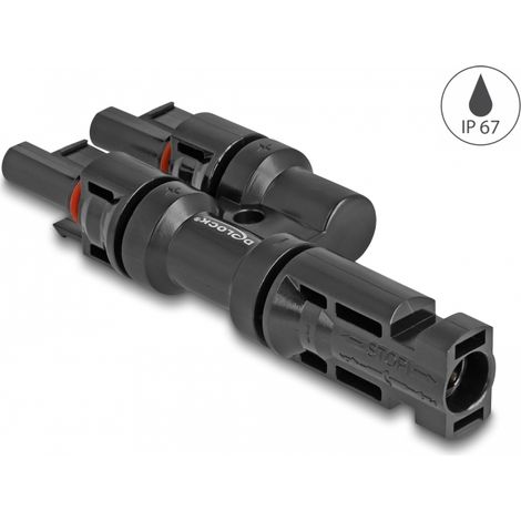 Delock Conectores solares DL4 1 x macho a 2 x hembra