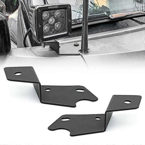 A-Säulen-Lichtleistenhalterungen für Ford Bronco 2021, 2022 und 2023 – Montagezubehör für LED-Lichtleisten (1/4)