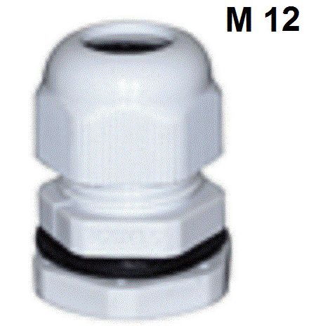 Presse étoupe M12 M16 M20 M25 – Lot de 5 pièces – Étanchéité IP67 – Pour câbles de 3 à 25 mm – Polyamide PA 6/6 gris - OU 20 OU