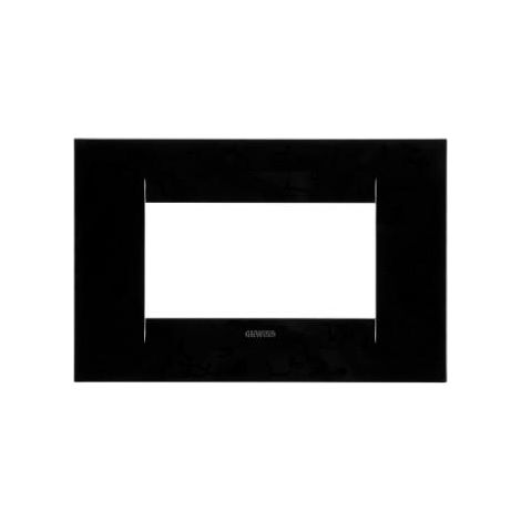 PLAQUE GEO 4P NOIR TONER GEWISS GW16404TN