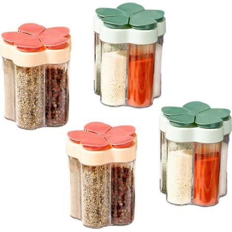 Pot à épices, flacon à épices, boîte de rangement pour épices (comme illustré) (1/5)