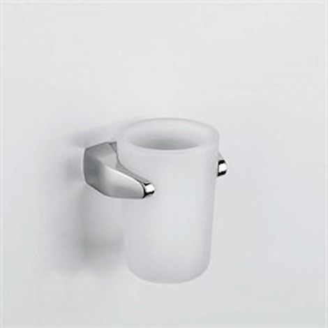 COLOMBO DESIGN Road b80020cr-van porta bicchiere van/cro portabicchiere vetro acidato natur codice prod: B80020CR-VAN (1/2)