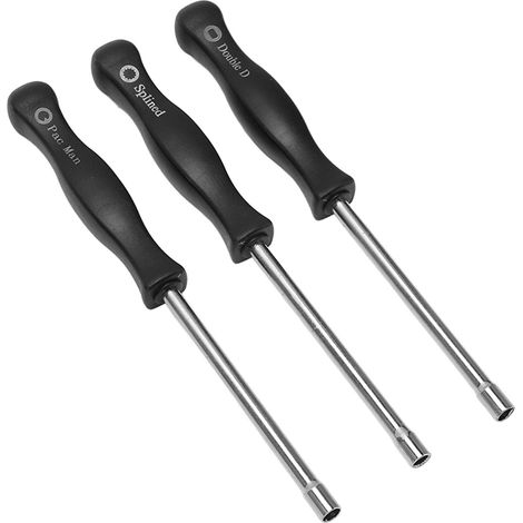 Ensemble de 3 tournevis de réglage de carburateur en alliage d'aluminium pour moteur 2 temps (1/5)