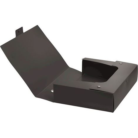 Scatole portaprogetti LEONARDI Plus VIP 25,5x35,5 cm PPL antracite dorso 8 cm (1/2)