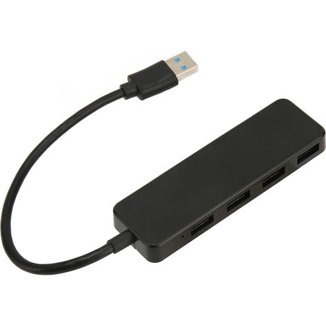 Hub USB 3.0 4 en 1, adaptateur multiport USB-C vers 4 ports USB 3.0 pour Windows et Office. (1/4)
