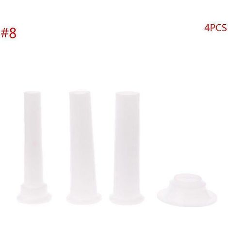 Sausage Stuffer Tubes Kit Funnels Nozzles Pork Family DIY Together Accessory (1/4)
