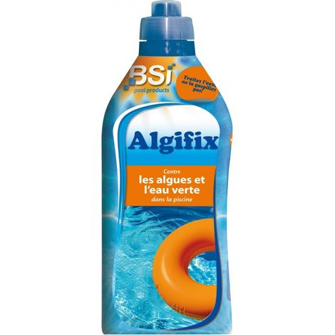 BSI - ALGIFIX contre les algues et l'eau verte dans la piscine 1L
