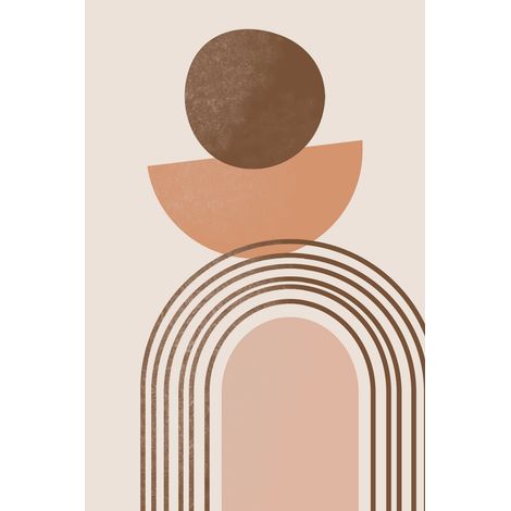 Papier peint panoramique - Boho - 170 cm x 255 cm (1/2)