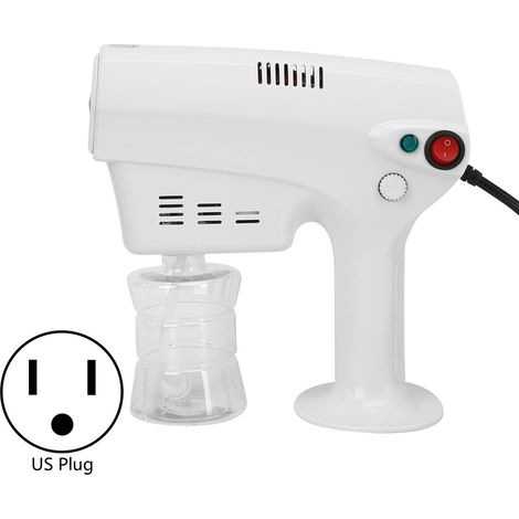 Pistolet électrique ajustable nano brume humidification 1200W 300ml bleu clair 110VAC prise US (1/5)