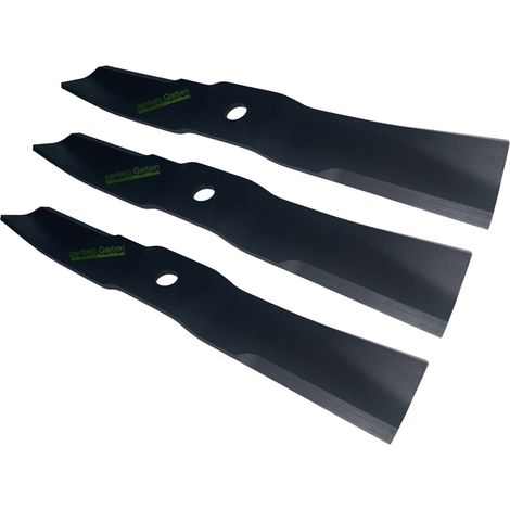 3 X 43 CM CM lame pour tondeuse Iseki SF 200 230 SG 153 173 8595-306-004-00 8595 306 004 00 (1/4)