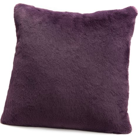Amadeus - Coussin Luxe prune 50x50 cm (1/2)