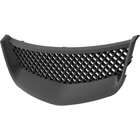 Calandre Avant Maillage Fibre de Carbone Style Grille pour Honda Civic 2/4 Portes 2001-2003 (1/5)