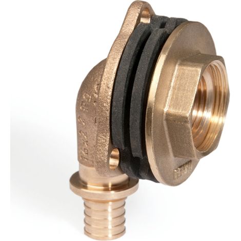 REHAU Anschlusswinkel RAUTITAN RX+ 16 - Rp 1/2 für UP-Spülkasten, 14563731001 (1/2)