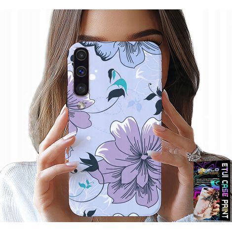 Custodia per Samsung A50 / A30S - motivi floreali e alla moda sul retro (1/5)