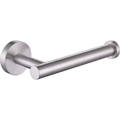 Porte papier toilette mural Porte papier toilette en acier inoxydable 304 finition polie, Argent