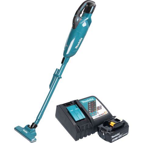 Aspirateur sans fil Makita DCL 283 FRM1 18 V 0,73 l Brushless + 1 batterie 4,0 Ah + chargeur (1/5)