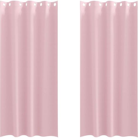 Maison Exclusive - Verdunkelungs-Vorhänge mit Ringen 2 pcs Babyro
