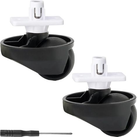 Pièces de Rechange pour roulettes Avant Robots aspirateurs pour Roborock S4 S6 S6 Pure S5 Max S6 Maxv S7 S7+ S7 Maxv Ultra S70 S75 Q5 Q7 Max Series Roue Avant Universelle à Faible Bruit (1/5)