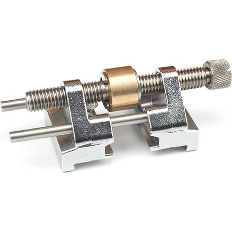 Metallene Schärflehre mit gehärteten Rollenauflagen zum Schärfen von Systemen, Meißeln, Hobeln und Hobelmessern (1/5)