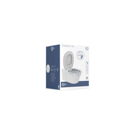Ensemble de WC combinés Ideal Standard Connect Air sans chasse deau, blanc alpin, K819501 - K819501 (1/5)