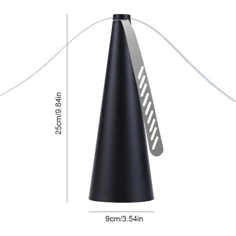 Ventilateur anti-mouches portable, répulsif moustiques et insectes, protège les aliments, chasse les nuisibles, sans produits chimiques, pour camping, pique-nique et cuisine. (1/5)