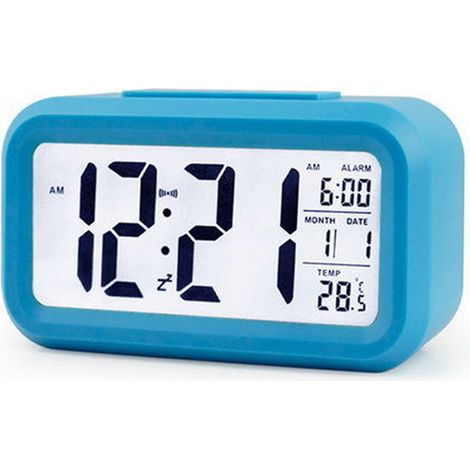LED-Digitalwecker mit Nachtlicht, Temperaturanzeige, Schlummerfunktion und Datumsanzeige für Kinder und Schüler (1/5)