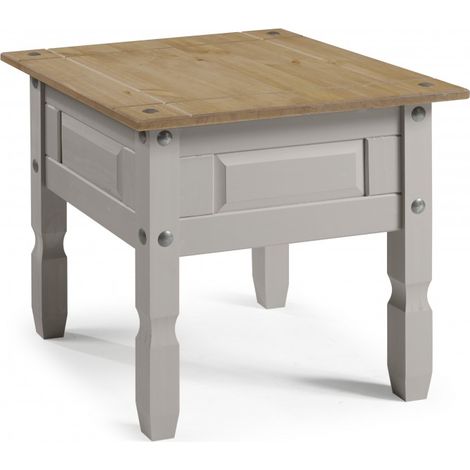 Corona Grey Wax Lamp Table (1/3)